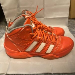 Adidas Dwight Howard Orange basketball sneakers size 10.5 mens